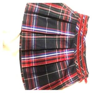 Plaid skirt